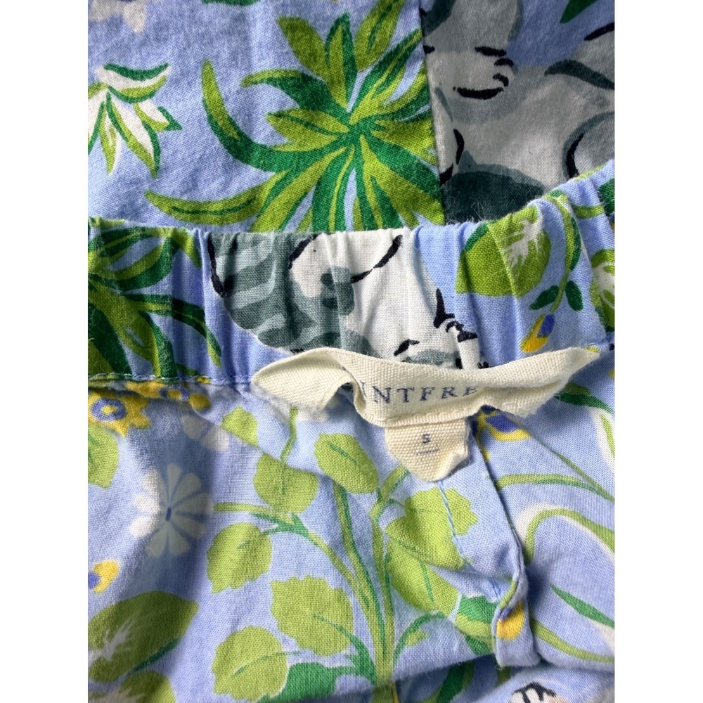 Printfresh Pajama Pants Womens S Blue Must Love Cats Print Cotton Lounge - Picture 6 of 13
